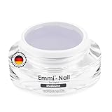 Emmi Nail Studioline Versiegelungsgel für Gelnägel Hochglanz | Top Coat Gel UV | Mittelviskoses Abschlussgel | Selbstglättend, kratzfest & vegan | Perfekte Glanzversiegelung | 15ml