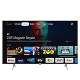 GRUNDIG 75 GUB 7340 Fernseher 75 Zoll (189 cm) LED TV, Google TV, Google Chromecast, 4K UHD, Dolby Vision, HDR10+, Micro Dimming Engine, Magic Fidelity, Bluetooth, Smart TV, Schwarz