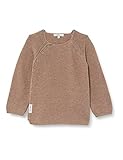 Noppies Unisex Baby U Cardigan Knit ls Pino Strickjacke, Taupe Melange-P757, 62