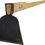 SHW-FIRE Harzer Kronenhacke – Gartenhacke mit 135 cm Holzstiel – Handgeschmiedet, robust & scharf – Ideal zum Wurzelentfernen & Bodenlockern – Made in Germany