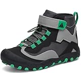 Mishansha Wanderschuhe Jungen Leicht Trekkingschuhe Kinder Outdoorschuhe Flexibel Atmungsaktiv Sportschuhe Wanderstiefel Tinte 36 EU