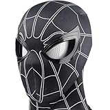 Biuebinc Spiderheld Maske für Kinder und Erwachsene mit Beweglichen Mechanischen Augen