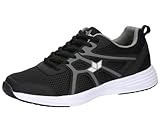 Lico Herren Bounce Laufschuhe, Schwarz/Grau, 42 EU