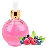 Isabellenails Cuticle Oil 75 ml, pflegendes Nagel- und Nagelhautöl - Nagelpflegeöl in der Kugel mit Mandelöl und Vitamin E für Natur- oder Gelnägel, Nagelhautpflege (75 ml, Red Berries)