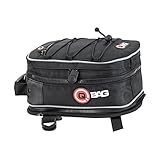 QBag Hecktasche Motorradtasche mit Spanngummis - 3,5-6 Liter Stauraum - Schwarz