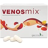 Venosmix Nahrungsergänzungsmittel bei Hämorrhoiden und Krampfadern. Hochdosiertes Diosmin mit Zusatz von Hesperidin und Centella Asiatica. 24 Tabletten à 1550 mg