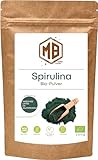 MB Superfoods – Bio-Blau-Spirulina-Pulver – Verfeinern Sie Ihre Rezepte mit erstklassigem Blaualgen-Superfood – 200 Gramm