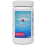 Bayrol Cristal Aktivsauerstoff Granulat 1,0 kg - Sauerstoff Granulat zur chlorfreien Wasserdesinfektion