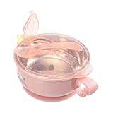 Gatuida 1 Satz Einstellbare Saugnapf Schalen Set für Junge Mädchen Zufällige Farben Rutschfestes Babygeschirr für Stressfreies Essen für Hochstühle und Beikost Zufällige Zufällige Farbe