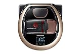 Samsung VR7000 VR2DM7060WD/EG POWERbot Saugroboter (130W extra starke Saugkraft ideal für Teppiche und Tierhaare, saubere Ecken, WLAN und App, Alexa, Fernbedienung, Startzeit-Vorwahl) gold