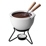 Boska Schokofondue Set Petit Marie - Fondue Schokolade Teelichter - 250 ml Inhalt für 200 gr Seschmolzener Schokolade