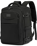 LYNXCHER Handgepäck Rucksack 40x30x20 Klein für Ryanair,Travel Rucksack Bag Reiserucksack für Flugzeug Mit 14 Zoll Laptop, Eurowings für Damen Herren Schwarz