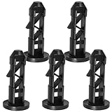 SHINEOFI 5 Stück Mülltonnendeckel Verbindungsschnallen aus Kunststoff für 240L Außenmülleimer Sicherer Klappverschluss Zubehör