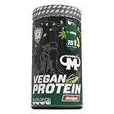 Mammut Nutrition Vegan Whey Protein Pulver Nougat – 460 g – 4-Komponenten Pflanzen-Protein ohne Soja, laktose- und glutenfrei – natürliche Süße durch Stevia – 100% vegan – ohne Aspartam
