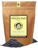 UNCLE SPICE® Hawaii Salz schwarz - 200g schwarzes Hawaiisalz - Premiumqualität - schwarzes Meersalz aus Hawaii - Dekorsalz - Black Lava Salt - Perfekt zur Dekoration