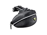 Topeak Satteltasche Pro Pack, w/Fixer F25, Black, Micro (XS) (12.5 x 9 x 8.5 cm, 0.3 L)