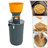 YNAADYH Elektrische Getreidemühle flockenquetsche Mahlwerk Mühle Säule Getreide Schleifmaschine 1300W Schrotmühle Flockenquetsche Getreidequetsche Haferflocken Mühle