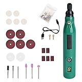 Rotary Engraver Tool - Kleine Power Handheld Bohrmaschine, Multi-Speed Carving Schleifgerät | Elektrische Handwerk Polierschleifer, USB Wiederaufladbare Cutter Werkzeug, Tragbare Graviermaschine für