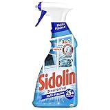 Sidolin Multi-Flächen-Reiniger, Sprühflasche, für streifenfreien Glanz auf über 25 Flächen mit Flüssigglas Technologie, 500 ml (1er Pack)