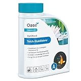 OASE 43149 AquaActiv OptiPond 500 ml - Teichstabilisierer, Wasserstabilisator, Wasseraufbereiter für Gartenteich Fischteich Koiteich Schwimmteich, ganzjährig einsetzbar, Silber