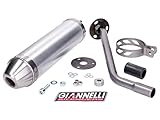 GIANNELLI BETA RR 50 MOTARD'12 / RR 50 ENDURO'12 / RR ENDURO 50 FACTORY '15/16 HOMOLOGATED ALUMINIUM SILENCER, Ohne