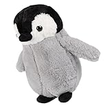 Warmhm Kuscheltier Grauer Pinguin Plüsch Tier Weiches für Dekoration für Sofa und Schlafzimmer Süßes Tier für Altersgruppen
