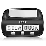 LEAP Digitale Multifunktions - Display Schachuhr Count Up Down Timer elektronische Brettspiel -Wettbewerb Clock Gift Box