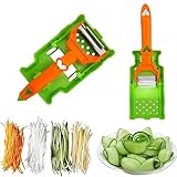 Schäler, Schälmesser, Super Peeler, 3-in-1 Edelstahl, pflanzlicher Schäler, Gemüseschäler, Obst- und Gemüseschäler