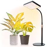 FRGROW Pflanzenlampe LED, UV-IR Vollspektrum Pflanzenlicht für Zimmerpflanzen, Pflanzenleuchte LED, Vollspektrum Pflanzenlampe 208 LEDs, Wachstumslampe für Pflanzen, Daisy Chain Funktion
