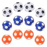 Supvox 12 Stück Teiliges Tischfußball Ersatzball Bunte Mini Kickerbälle Robust Bruchsicher Passend für Tischkicker Erwachsene und Spieltisch Zubehör