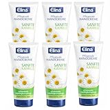 Elinamed Pflegende Handcreme Sanfte Kamille, 6x75 ml
