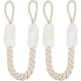 JEYORZY 2pcs Türstopper Klinke, Türkordel Klemmschutz, Baumwolle Türkordel, Klemmschutz für Haustier, Kind und Baby, weich und waschbar, Türstopper Seil, Kinder Fingerschutz, für Schutz von Haustieren