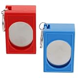 Hohopeti Hundetrainingsgeräte 2 Stück Clickertrainer für Zielgerichtetes Training Verhaltenskorrektur und Agility Klein und Handlich für Unterwegs