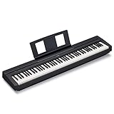 Yamaha Digital Piano P-45B, schwarz – Elektronisches Klavier für Einsteiger für authentisches Klavierspielen – Kompaktes & leicht zu bedienendes Digital Piano