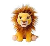 Disney Lion King, 30 Jahre König der Löwen, Mufasa, 25cm Plüschtier, ab den ersten Lebensmonaten geeignet