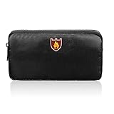 Feuerfest RFID Signalblocking Tasche, Feuerfest RFID Kreditkartenhüllen, Keyless Go Schutz Autoschlüssel, Faraday-Tasche Für Handy Strahlenschutz Tasche Funkschlüssel Abschirmung Auto Blocker