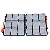 Kleinteile-Organizer: Abnehmbare Aufbewahrungsbox mit Tragegriff, Design mit mehreren Fächern und stabiler Konstruktion, perfekt für Schrauben, Muttern, Bolzen, Schmuck, Angelzubehör, Büro, Garage