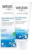 WELEDA Bio Sole Zahnpasta - fluoridfreie Naturkosmetik Zahncreme mit Meersalz zur natürlichen Zahnpflege. Sanfte Zahnreinigung mit Pfefferminzöl schützt Zähne vor Karies & Zahnstein (vegan / 75ml)