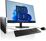HP All-in-One Paket ProDesk + 27-Zoll Computer mit 3 Jahren Garantie! Intel Pentium 4400T 2x2900 MHz, 16 GB DDR4, 512 GB SSD, WLAN, USB C, USB 3, Windows 11, MS Office - #7965