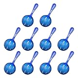 10Pcs Luftbefeuchter Reiniger Ersatz Entmineralisierung Patrone Für Luftbefeuchter Dampf Weiß Hartes Wasser Aufbauen Geruch Flaschenbürste Klein Rund (Blue, One Size)