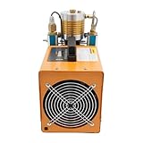 Hanmorfarbi Tragbarer Luftkompressor Mit öL-/Wasserabscheider, Pcp-Kompressor Hochdruckkompressor Zum FüLlen Von Tauchflaschen, Pcp-Luftgewehren Und Paintballgewehren