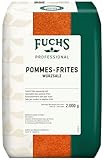 Fuchs Professional - Pommes-Frites-Würzsalz | Gewürz für Kartoffelgerichte wie Kroketten oder Bratkartoffeln | Profi-Qualität für Großverbraucher | 2 kg im recyclebaren Beutel
