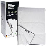 BLACKROLL® Recovery Blanket Ultralite (135 x 200cm), vegane Sommerdecke mit Infraroteffekt