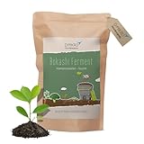 DIMIKRO Bokashi Ferment - Bio Qualität 1 Kg Fermentationshilfe für Bokashi Eimer und Kompost - Eliminiert Gerüche, Schimmel & Fäulnis - 100% Vegan & natürlich mit Effektiven Mikroorganismen