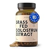 Nutriest Colostrum Kapseln (180 Stück) – Bio Colostrum Pulver I Europäische Weidehaltung I 100% Grassfütterung I Für Darmgesundheit & Immunsystem I Enthält 30 % aktives IgG (Immunglobulin)