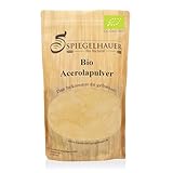 Bäckerei Spiegelhauer Bio Acerolapulver 100 g I mindestens 17% Vitamin C I ideal zum Backen I Acerolabeeren aus kontrolliertem Anbau