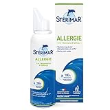 Stérimar Allergie Nasenspray - 100% natürliches Meerwasser -Schnelle und Akute Hilfe bei Schnupfen und Verstopfter Nase Ausgelöst durch Allergien - Salzwasser Spray für Kinder und Erwachsene 100ml