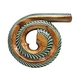 Holzspirale Didgeridoo aus Suarholz, gestimmt auf C oder D