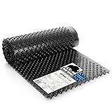 BigDean Premium Noppenfolie für Hochbeete 0,5x20m – Noppenbahn extrem reißfest & Made in Europe Hochbeetfolie