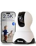 VIMTAG 2,5K/4MP Kamera Überwachung Innen,Haustierkamera mit app,WLAN Kamera Indoor,360°Auto Tracking&Aufnahme,KI-Bewegungserkennung,Überwachungskamera,2-Wege-Audio,Nachtsicht,Cloud/SD Card(512G),Alexa